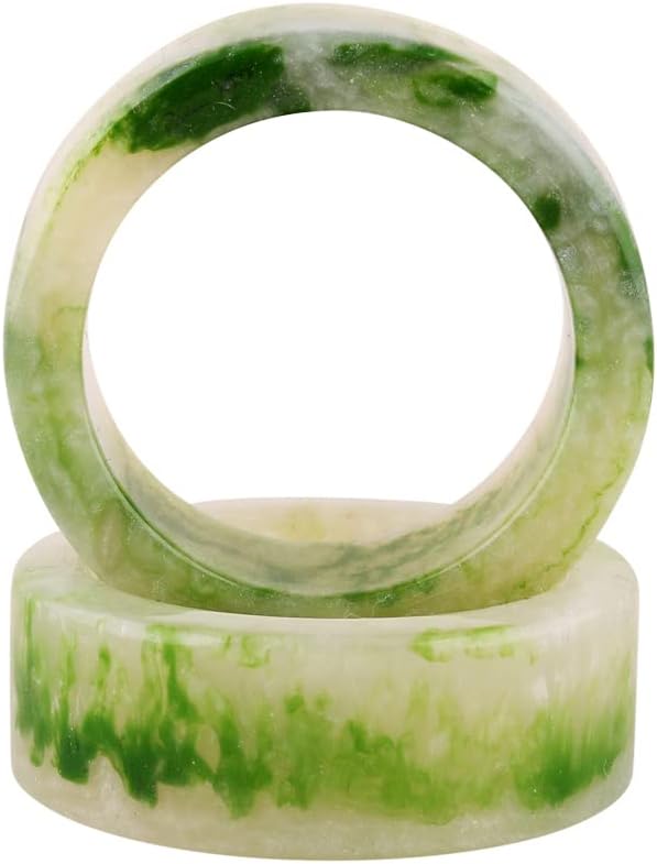 ALPHA Living HOME Epoxy Resin Napkin Rings -Set of 12 Colorful Napkin Ring Holders 1.5" Napkin Rings for Christmas Party Decoration, Dinning Table, Family Gatherings, Table Décor(Multi Pastel)
