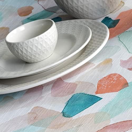Maison d' Hermine Table Cloth Rectangle Table 100% Cotton 70 x 120 Inches Tablecloth Reusable Decorative for Dining Room Farmhouse Home Valentines Day Decorations Spring Summer - Summer Picnic