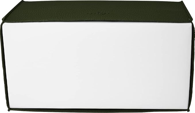 Carrotez Tissue Box Cover, [Refined] Modern PU Leather Rectangular Tissue Box Holder - Decorative Holder/Organizer for Bathroom Vanity Countertop, Night Stands, Office Desk 9.5"X5"X5" - Khaki