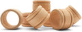 Unfinished Wood Napkin Rings Set of 100, 1-3/4 Inch Wooden Napkin Rings for Decorating and Crafting, Colonial Style, by Woodpeckers