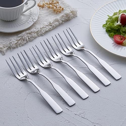 Stainless Steel 3-Tine Dinner Fork Set of 6 - Image 3