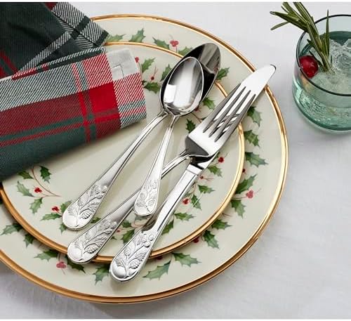 Lenox Flatware Collection, Chestnut Ridge, 65-Piece Flatware Set - Image 4