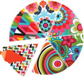 French Bull Melamine Assorted Plates-6 Piece Set -Melamine Dinnerware-Platter, Serving, Party, Platter, Dish (8" Dessert Plates, Assorted) by FrenchBull