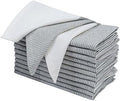 Dark Olive Cotton Cloth Napkins Set of 12, 18x18 Inch by Palisa