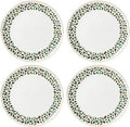 kate spade new york Evergreen Porcelain Christmas Dinner Plate Set for 4 by Unknown
