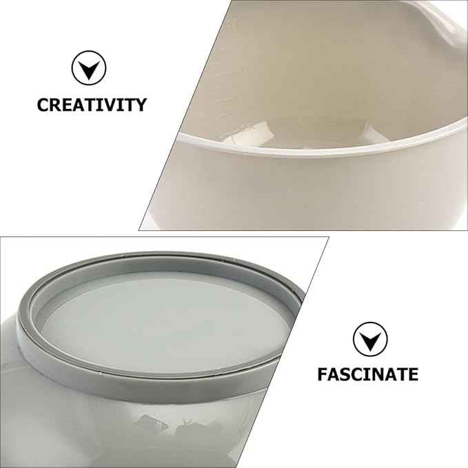 3pcs Stackable Mixing Bowls Set, Reusable Household Salad and Noodle Bowls, Sturdy Kitchen Serving and Food Prep Containers for Cooking and Meal Preparation Random Color