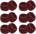 COTTON CRAFT Glitz Handmade Beaded Napkin Rings - Set of 12 - Burgundy by COTTONCRAFT