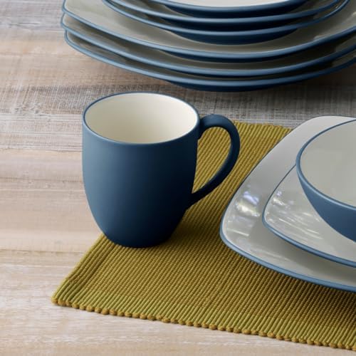 Noritake Colorwave Blue 4-Piece Coupe Place Setting, Service for 1 - Image 6