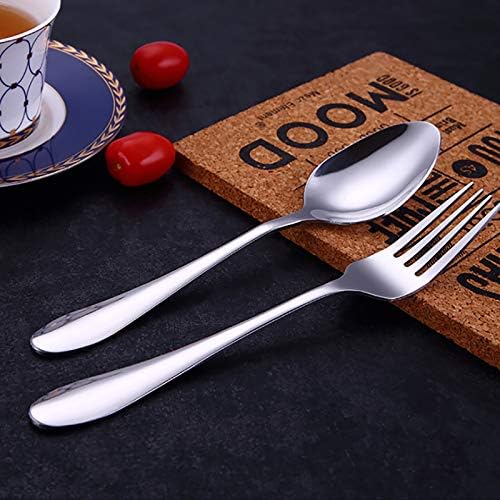 VANRA 4-Piece Children Forks Set Stainless Steel Kids Dinner Forks Child Silver Cutlery Set 5.7-inch (4 forks) - Image 4