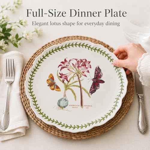 Portmeirion Botanic Garden Lotus 11.25" Plate - Image 3