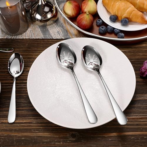KEAWELL Premium Louise 9-Inch Slotted Serving Spoon (Slotted Spoon) - Image 4