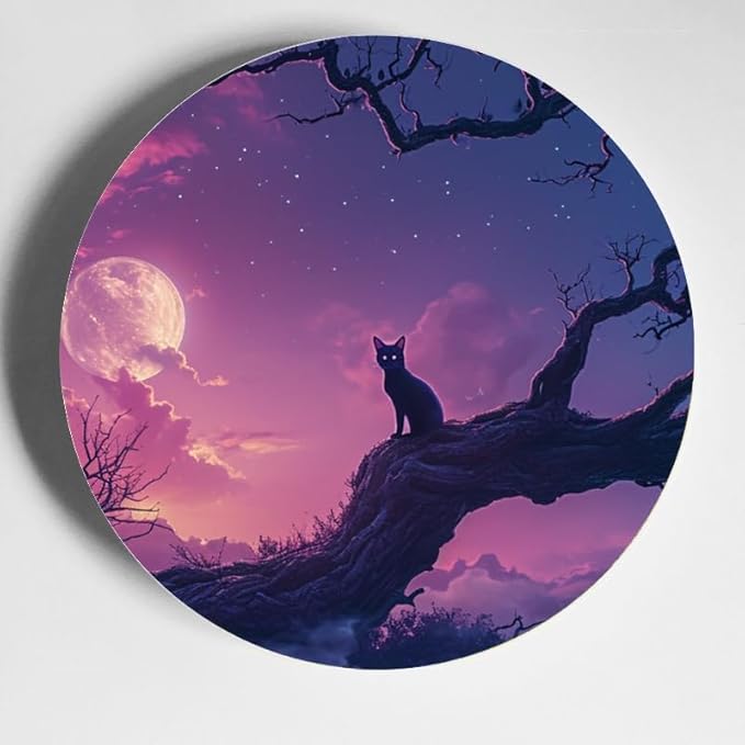 Personalized Ceramic Decorative Plate Customizable Photo Text Logo Printed for Wall Hanging or Table Decor Perfect Memorial Gifts for Anniversary or Birthday CP-144696754248036