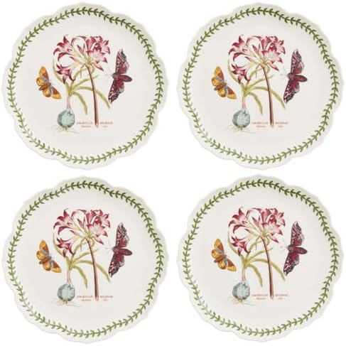 Portmeirion Botanic Garden Lotus Plates - Set of 4 by Portmeirion