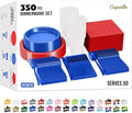 Exquisite 350 Pcs Patriotic Plates and Napkins Party Supplies Plate Sets by Exquisite