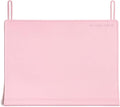 The Table Tyke Table Tyke Placemat XL Silicone Baby Placemat with Teething Edge Bumper - Waterproof Toddler Table Mat for Eating, BPA Free, Dishwasher Safe (Pink)