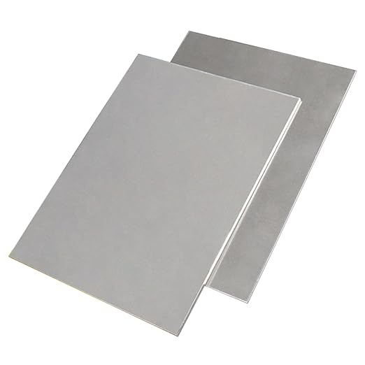 TEN-HIGH 2 Pack 16 Gague Mild Steel Sheet Metal Plate 35 x 35 Inch Cold Rolled Steel Plate for Professional Industrial Use and DIY Projects - Smooth Surface, Easy to Form and Weld