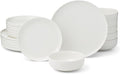 Oneida 899204 24 Seven White 18-Piece Dinnerware Set, Service For 6
