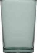 LAV Pastel Mint Green Highball Glasses, 17.25 oz, Colored Beverage, Water Cups, Juice, Cocktail, Beer, Ice Tea, Iced Coffee Glass, Tumbler for Home, Parties, Everyday Use | Set of 4