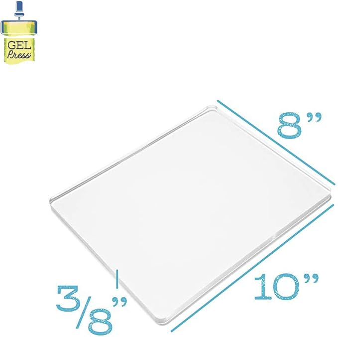 Gel Press Monoprinting Plate 8" x 10" 10802