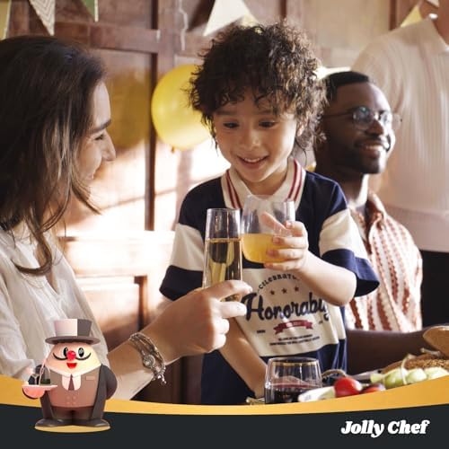 JOLLY CHEF 24 Pack 12oz Plastic Wine Glasses Stemless, Disposable Wine Cups - Image 6