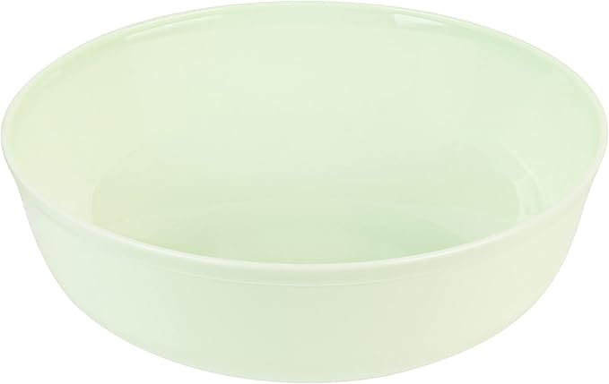 [30 Pack 16 OZ Bowls] Edge Collection Mint Green Plastic Party Soup Bowls Premium heavyweight Elegant Disposable Tableware Dishes