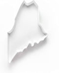 Maine Shaped Baking Dish, Serving Platter or Decorative Tray Charming Porcelain Bakeware Oven Microwave and Dishwasher Safe