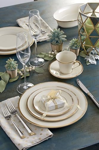 Lenox Eternal Porcelain 5-Piece Dinnerware Set for 1 - Image 5