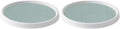 Copco Basics Non-Skid Pantry Cabinet Lazy Susan Turntable, 12-Inch, White (Pack of 2)