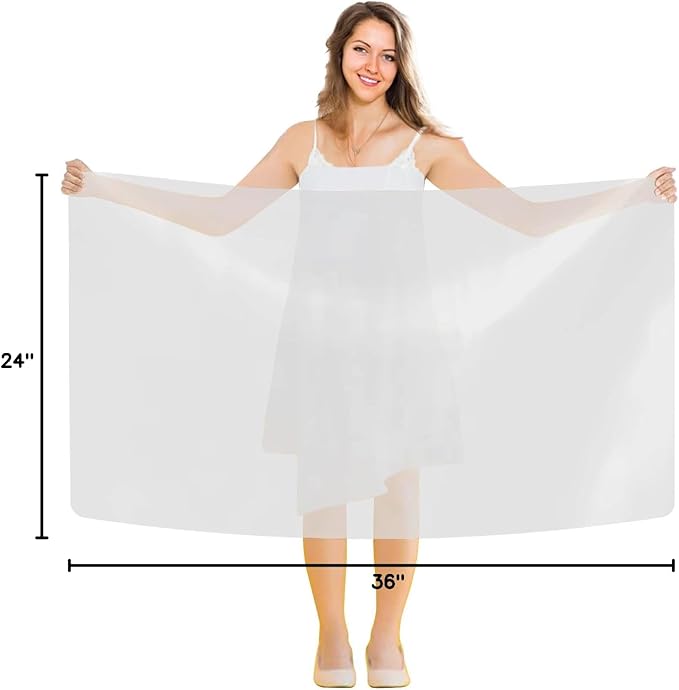 36x24 Inch Extra Large Silicone Table Protector Craft Mat for Painting, Clay, Projects, Arts and Crafts, Soldering and Resin. (Translucent)