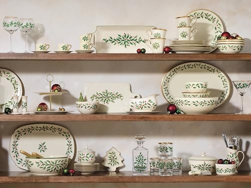 Lenox Holiday Christmas 4-Piece Bowls, Salad Bowl Set for 4 - Image 6