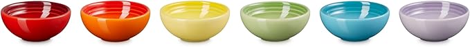 Le Creuset Set Of 6 Vancouver Pinch Bowls 2 Oz Multi