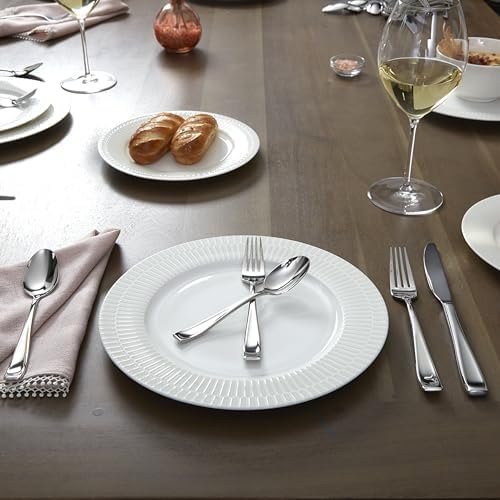 Oneida Moda Dinner Spoons Silverware Set for 4, Flatware - Image 5