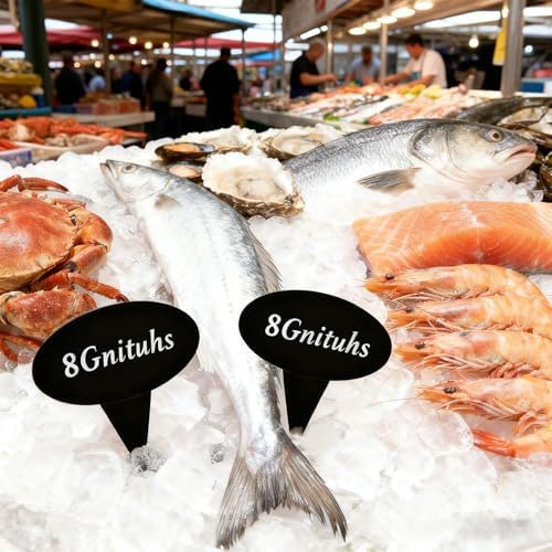 5Pcs Oval Plug-in Price Tag Holder,Price Label,Price Sign,Price Display,Price Ticket,Price Stickers,Cost Display,Labeling System,Pricing Label,Erasabl - Image 6