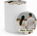 Custom Coasters – Personalized Wedding Coasters for Drinks with Logo or Photo – Reusable Customized Full Color Print Drink Coaster for Weddings, Parties & Events (25, 50, 100 Pack) – Queen of Cards