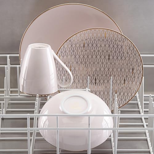 Lenox Trianna Blush Porcelain 12-Piece Dinnerware Set for 4 - Image 2