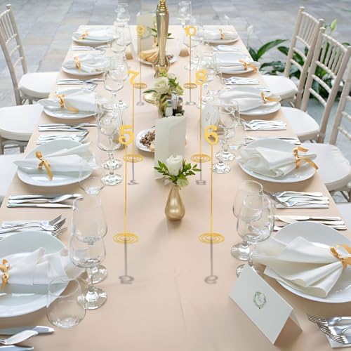 20 Pcs 12 Inch Metal Table Numbers 1-20 Wedding Table Numbers - Image 6