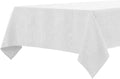 BALCONY & FALCON Rectangle Tablecloth Washable Wrinkle Resistant and Water Proof Table Cloth Decorative Linen Fabric Tablecloths for Dining Parties Kitchen Wedding and Outdoor Use (Owl Gray, 55x70)