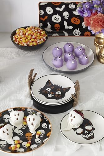 Oneida Vintro Halloween Tidbit Plates Set Of 4, Service For 4 - Image 3