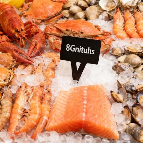 10 Pack Plug-in Label, Plastic Sign Clips, Mini Signs for Food Display, Billboard Clip, Sign Clips, Store Signs,Plug-in Label Display, Moving Labels,Removable Labels Easy Peel Off. - Image 6