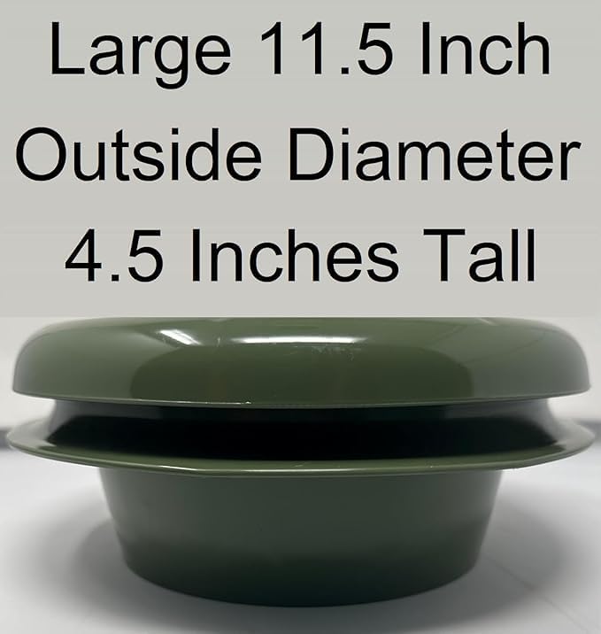 The Mote - ant Proof Dog Bowl, Innovative Waterless System, Durable & Maintenance-Free, Simple Design Effectively Keeps Ants Out, for Dogs, Cats, and More (Grey)
