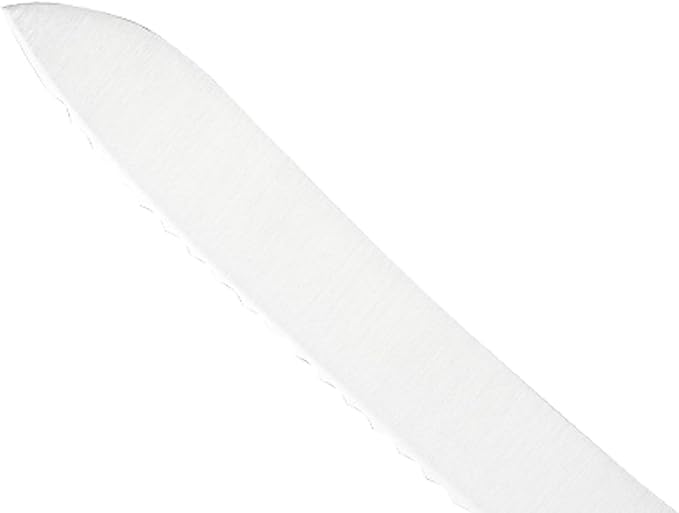 Mercer Culinary Millennia Color Handle Cutlery 9" Offset Bread Knife (Wavy Edge) Yellow