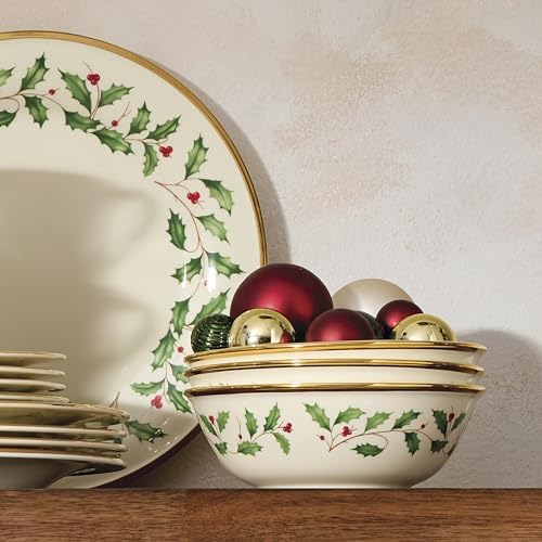 Lenox Holiday Christmas Porcelain 18-Piece Dinnerware Set for 6 - Image 4
