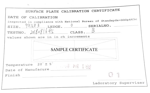 HHIP 4401-0014 Black Granite Surface Plate, Grade B, Ledge 0, 36" Length x 24" Width x 4" Height, +/0002" Accuracy, 495 lb. Weight