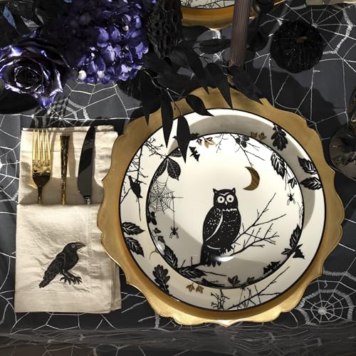 Lenox Haunted Halloween Dinner Plates, Set Of 4, Service For 4 - Image 3
