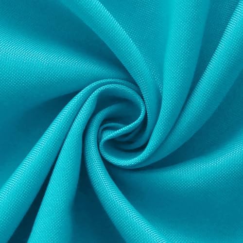 FOLINS&HOME Teal Cloth Napkins Set of 6, Decorative 17x17 Inch Napkins - Image 4