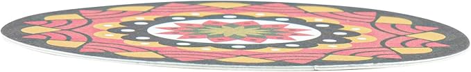 Restaurantware Paper Bar Coasters 48 Count 3.5 Inch Super Absorbent Beverage Coasters Pulpboard Assorted Design Drinkware Coasters Durable Paper Round Assorted