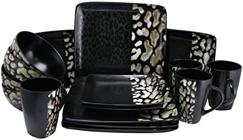 Elama's Savannah 16 Piece Stoneware Dinnerware Set - Image 7