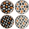 Oneida Vintro Halloween 4-Piece Accent Plates, Appetizer Plate Set for 4 by Oneida