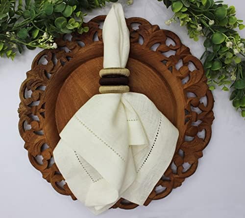COTTON CRAFT Napkin Rings - 12 Pack Everyday Harvest Napkin Rings - Image 6
