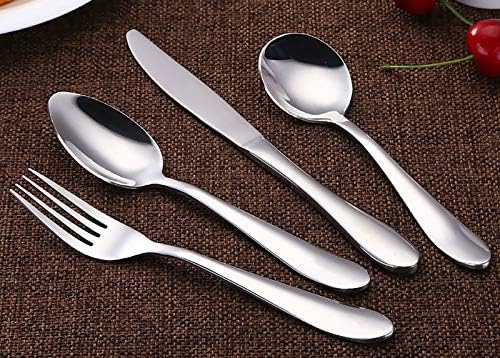 VANRA 4-Piece Children Knives Set Stainless Steel Kids Dinner Knife Child Silver Cutlery Set 6.8-inch (4 knives) - Image 4